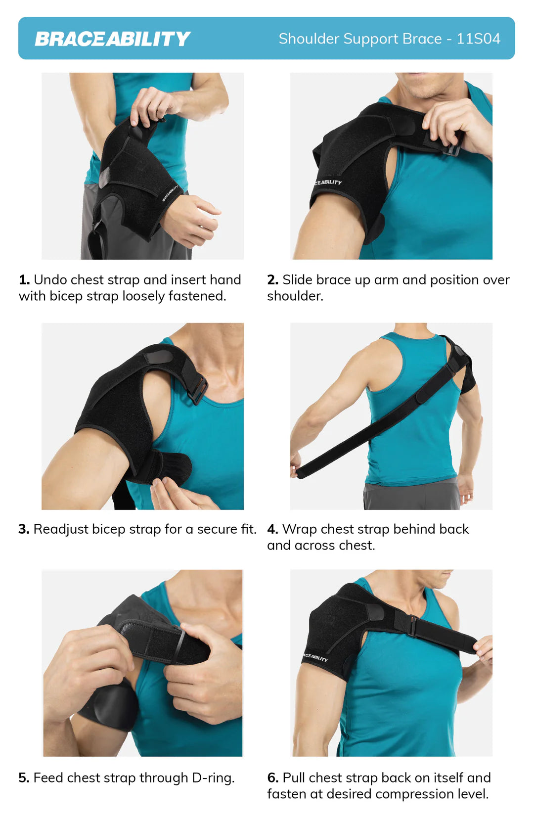 Shoulder Support Back Belt