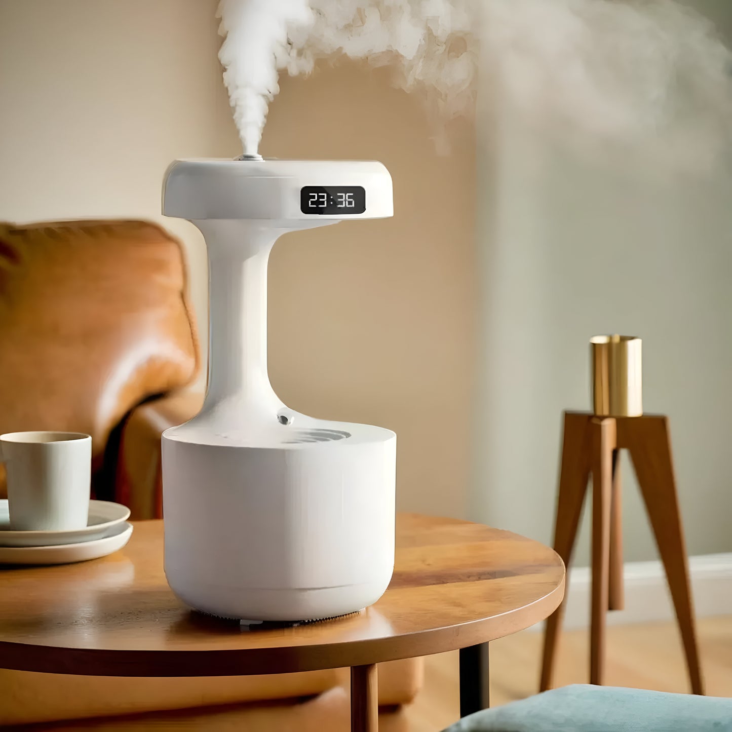 Anti-Gravity Water Droplet Humidifier